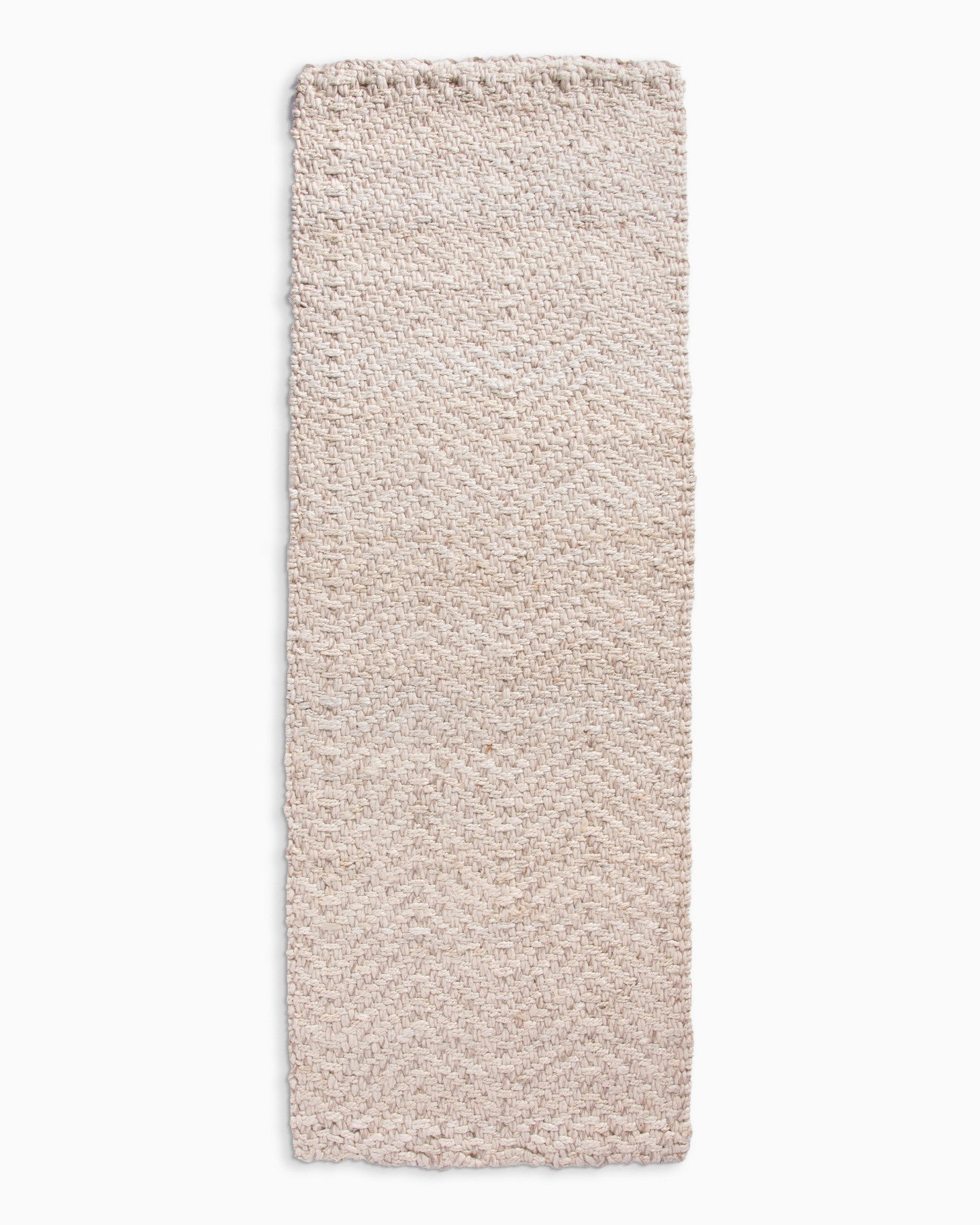 Wool and Jute Herringbone Rug
