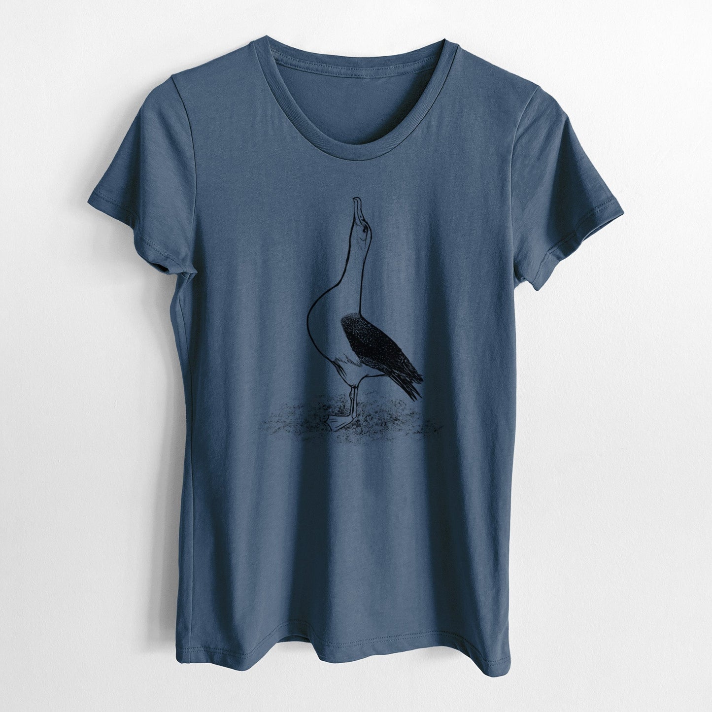 Diomedea exulans - Wandering Albatross - Women's Crewneck - Made in USA - 100% Organic Cotton