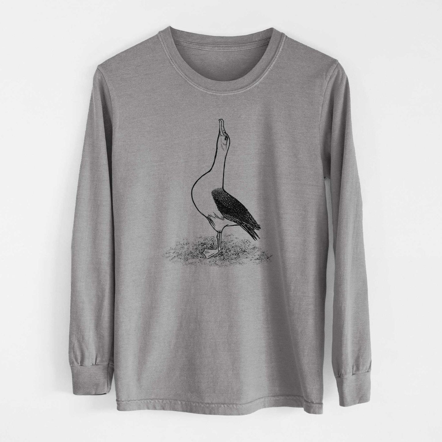 Diomedea exulans - Wandering Albatross - Heavyweight 100% Cotton Long Sleeve