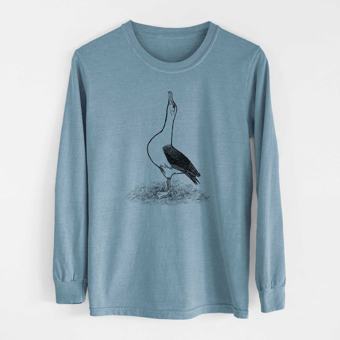 Diomedea exulans - Wandering Albatross - Heavyweight 100% Cotton Long Sleeve
