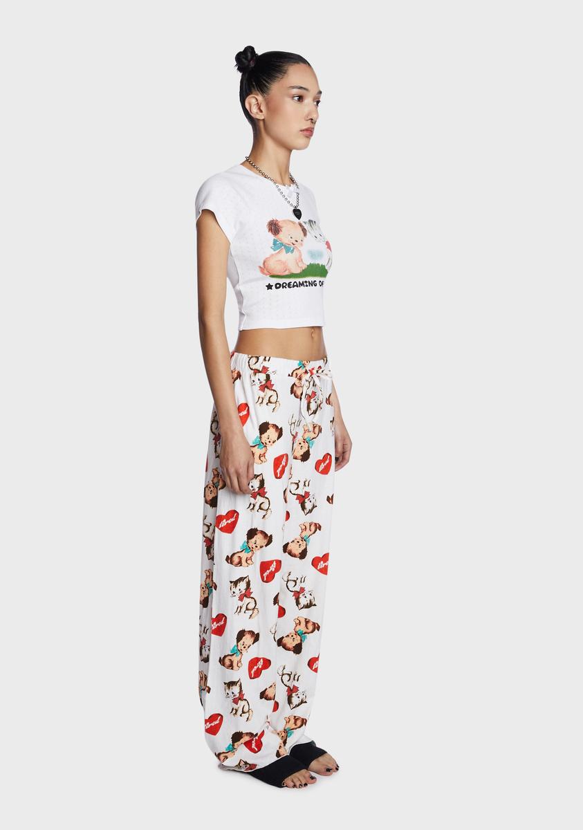 Dreaming Of You Tee And Trouser Set