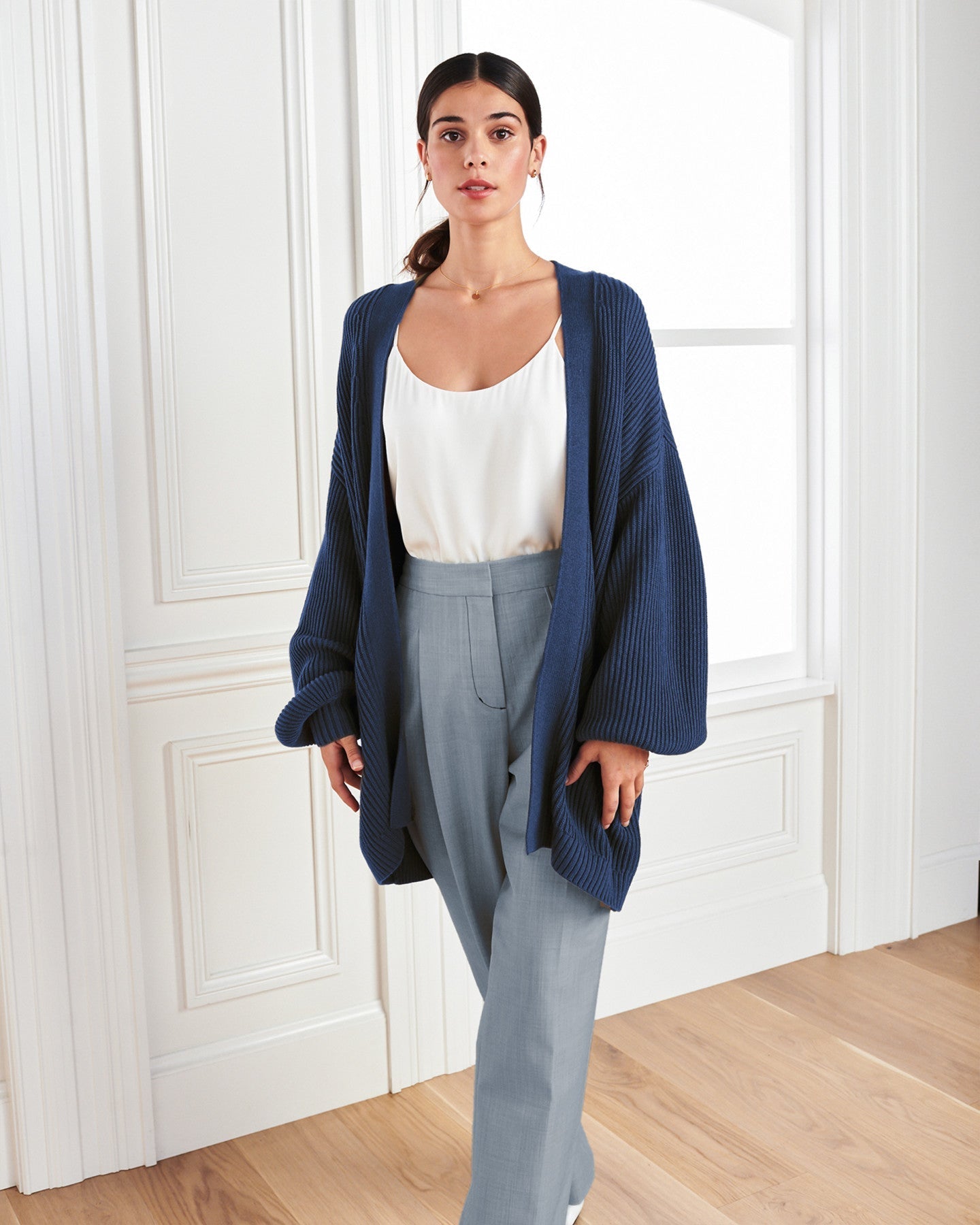 100% Organic Cotton Oversized Cardigan