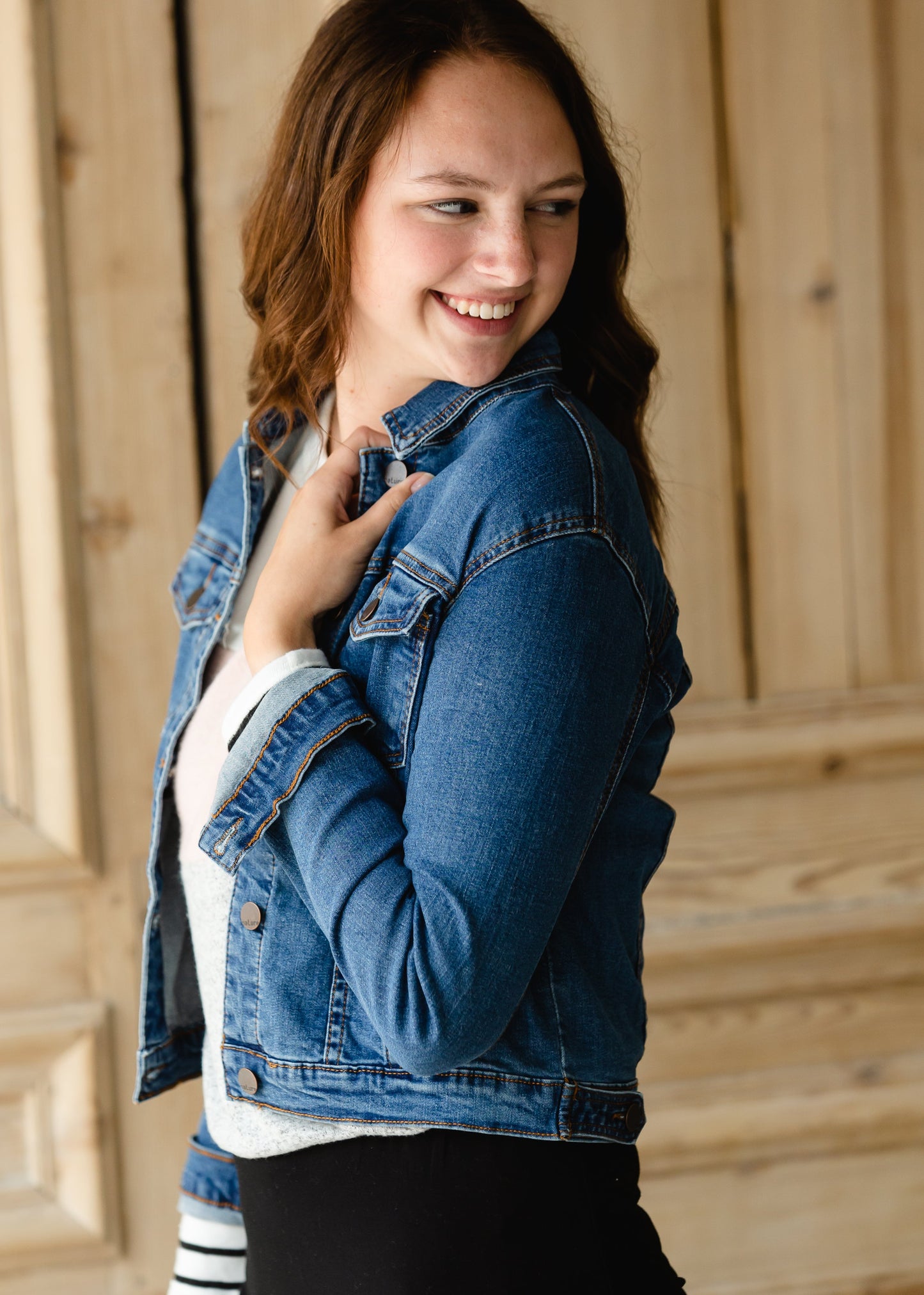 Dark Denim Jean Jacket - FINAL SALE