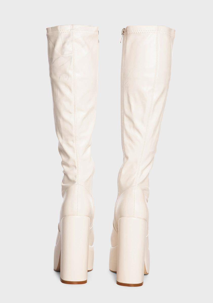Sutton Platform Stretch Boots