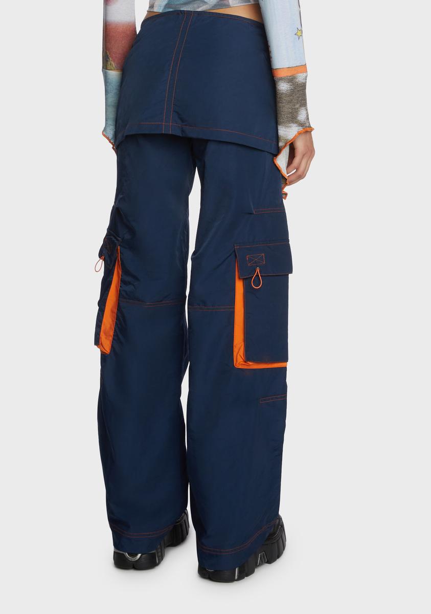 Tangerine Skirt Trousers