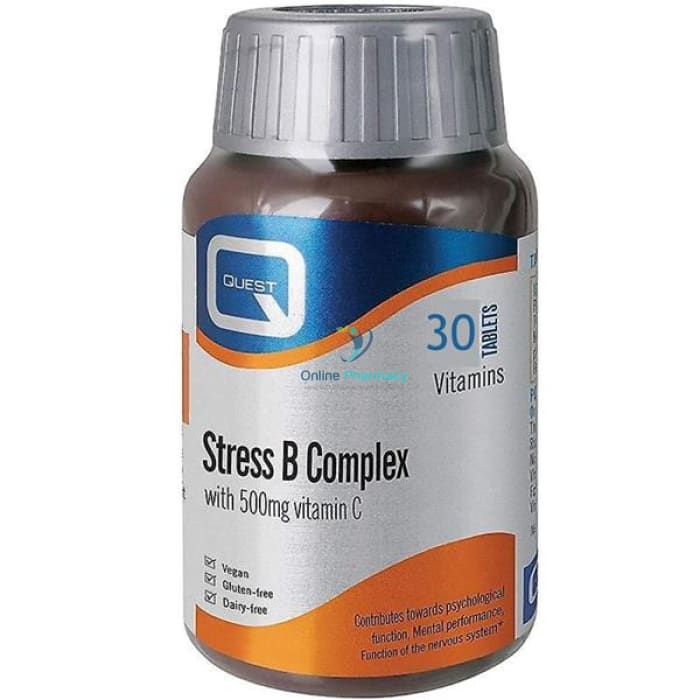 Quest Stress B Complex + Vitamin C - 30/60 Pack