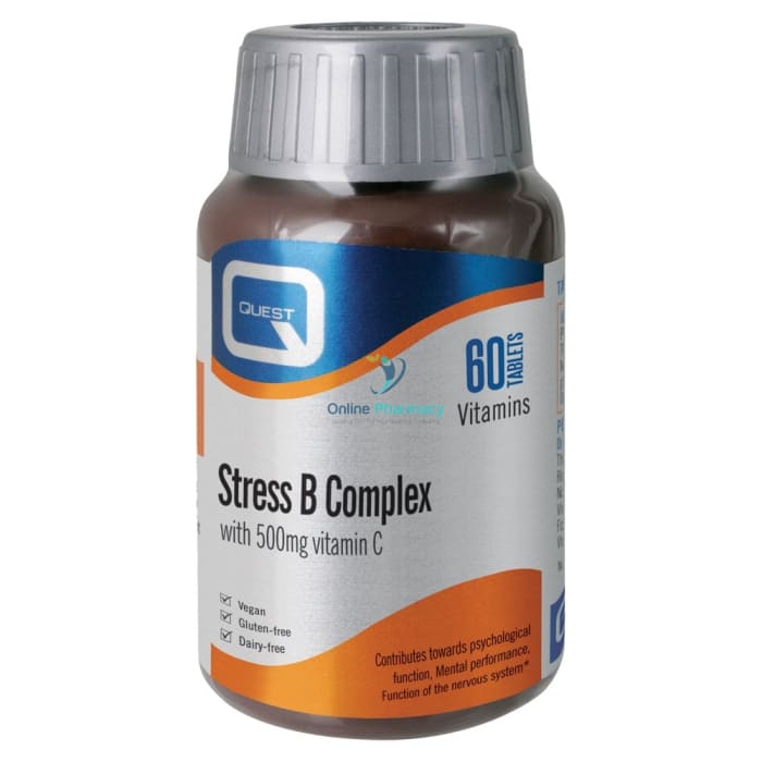 Quest Stress B Complex + Vitamin C - 30/60 Pack