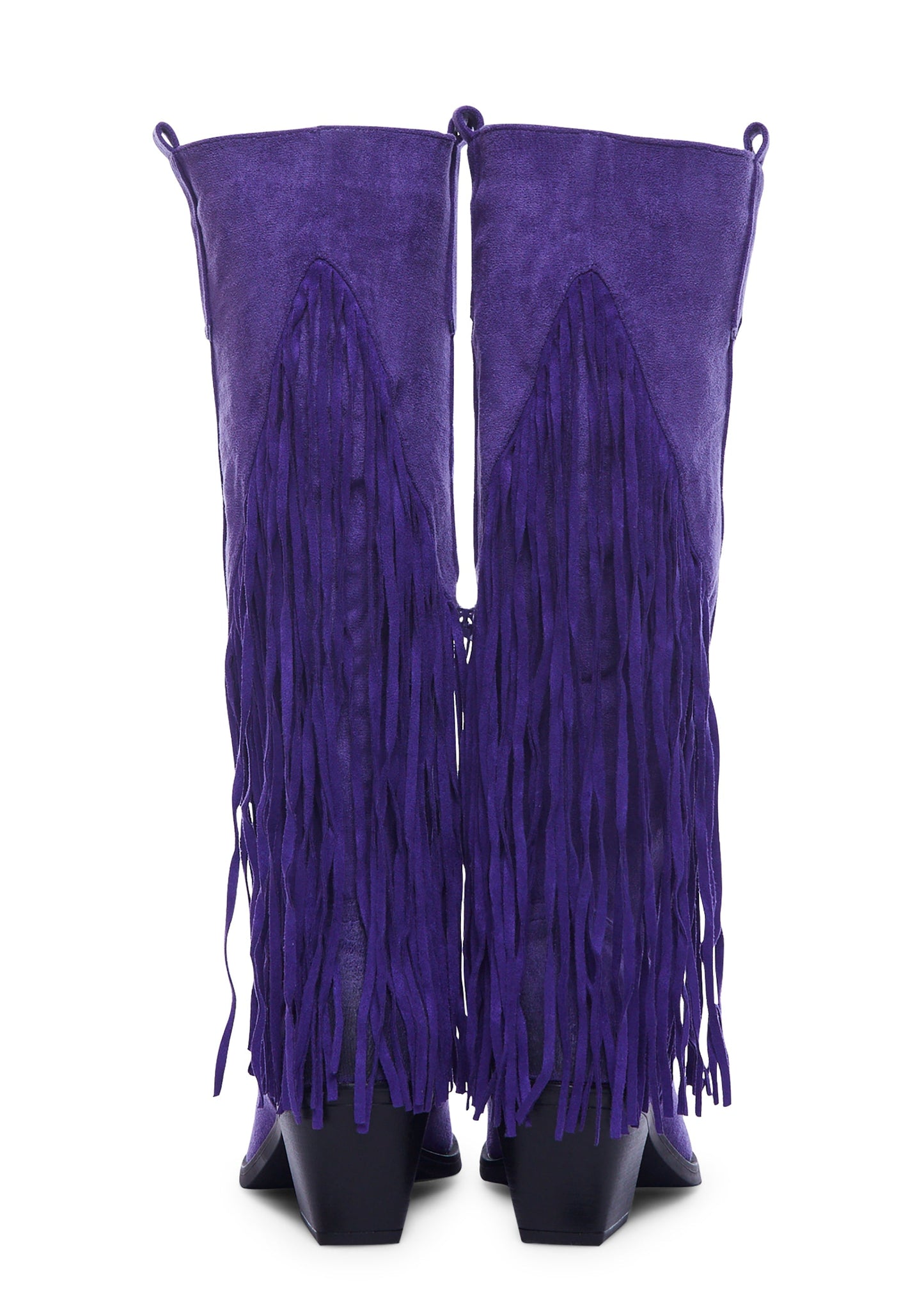 Swept Away Cowboy Boots - Purple