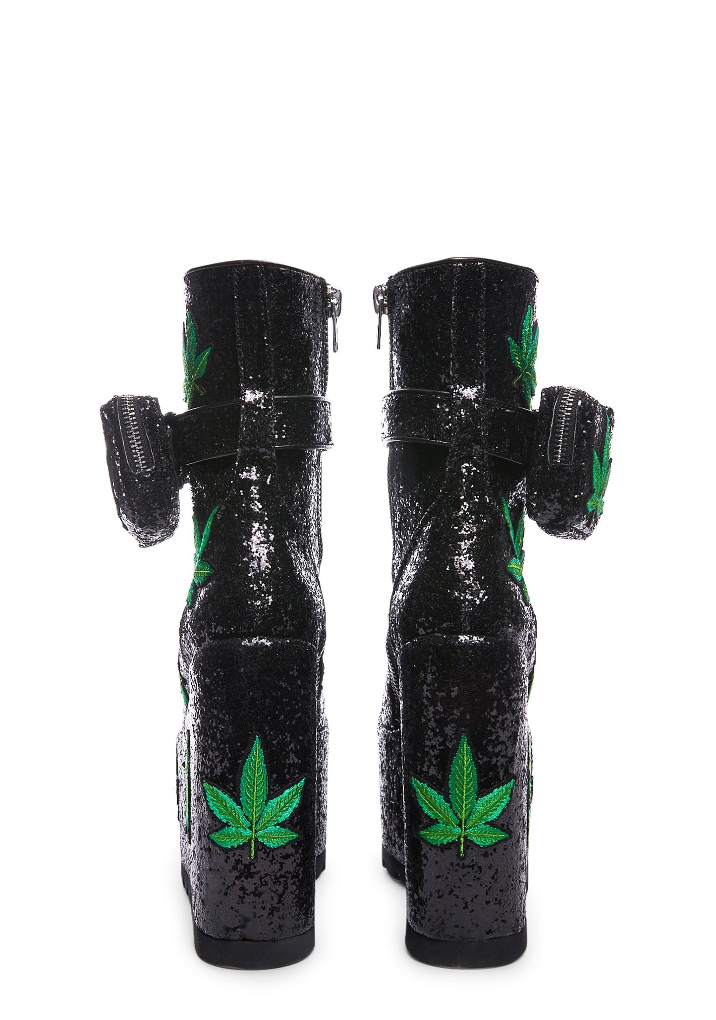 Traitor Boots - Glitter Leaf