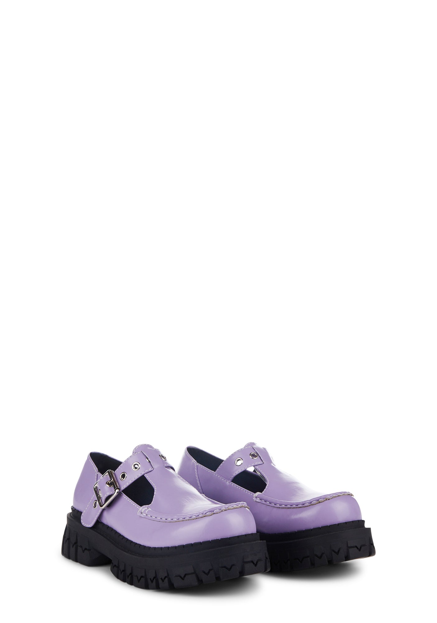 Born To Explore Platform Oxfords - Purple