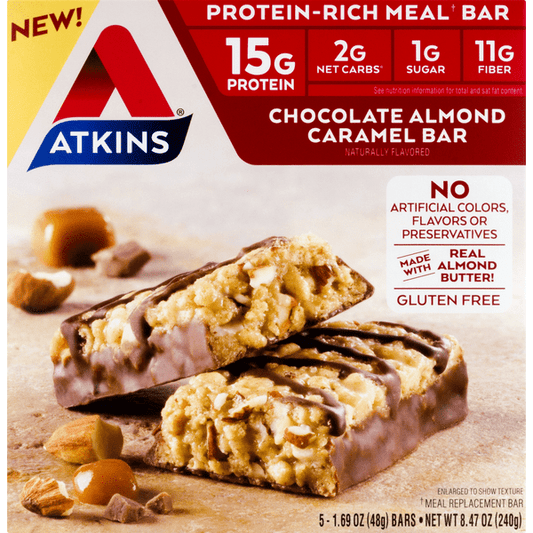 Atkins Chocolate Almond Caramel Bar