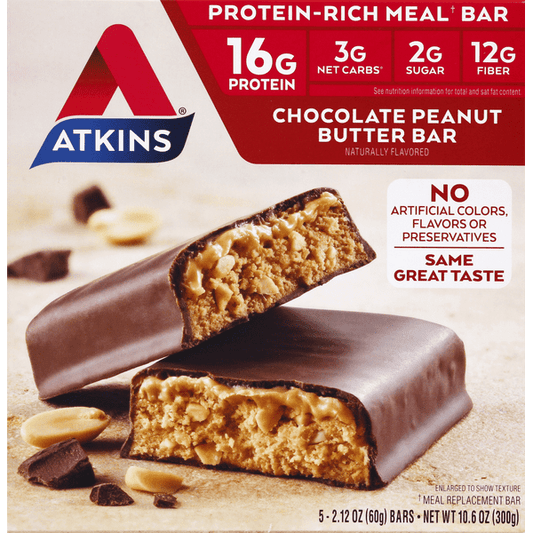 Atkins Chocolate Peanut Butter Bar
