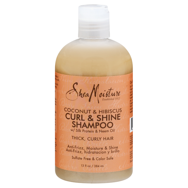 Shea Moisture Coconut & Hibiscus Curl & Shine Shampoo