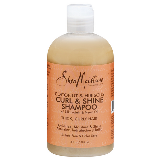 Shea Moisture Coconut & Hibiscus Curl & Shine Shampoo
