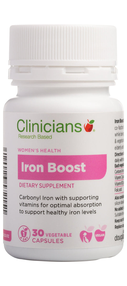 Clinicians Iron Boost V caps 30