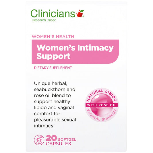 Clinicians Womens Intimacy Support Softgel Cap 20