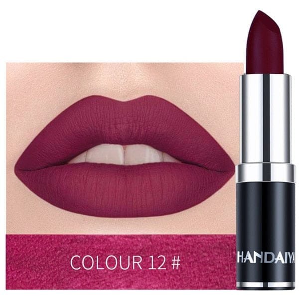 12 Colors Waterproof Long Lasting Matte Lipstick