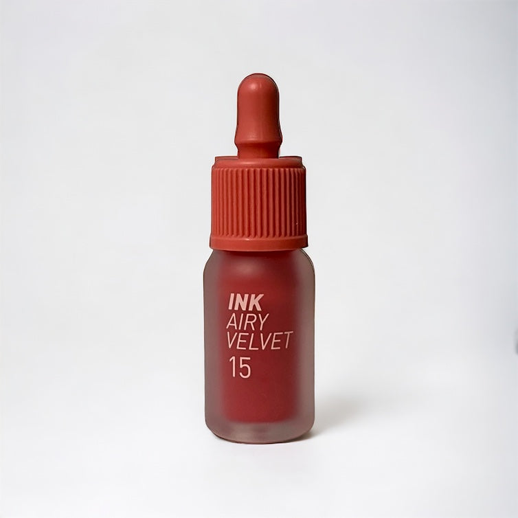 Ink Airy Velvet Lip Tint (#15 Soft Coral) - Get Ready for a Jaw-Dropping Soft Coral Lip Look