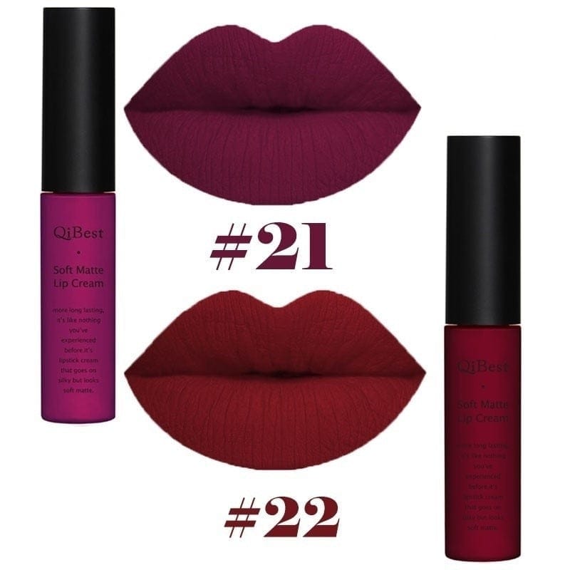 2Pcs/Set 34 Color Matte Long Lasting Lipsticks