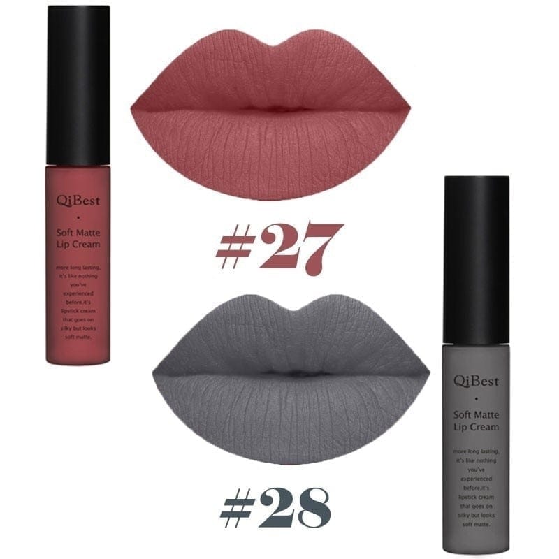 2Pcs/Set 34 Color Matte Long Lasting Lipsticks