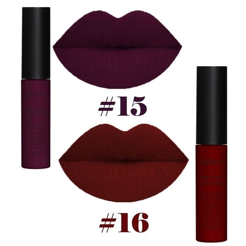 2Pcs/Set 34 Color Matte Long Lasting Lipsticks