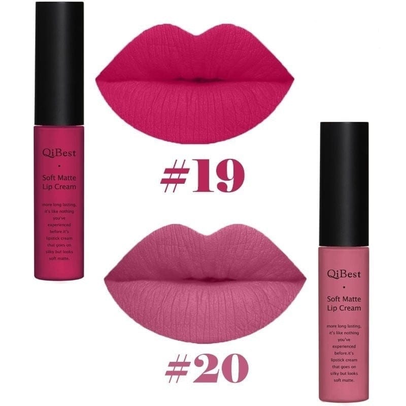 2Pcs/Set 34 Color Matte Long Lasting Lipsticks