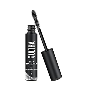 Swiss Beauty Ultra Lift-Up Lash Mascara for Bolder and Thicker Lashes |Waterproof, Smudge proof Mascara for Eye makeup | Black | 5gm