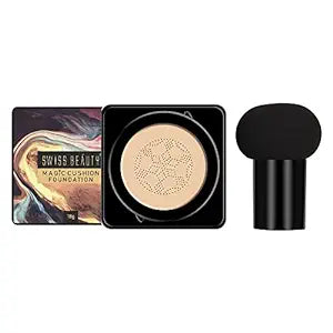 SWISS BEAUTY Magic Matte Cushion Foundation (Shade-01, 18gm, Powder)