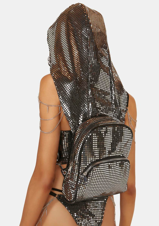 Disco Fusion Hooded Backpack