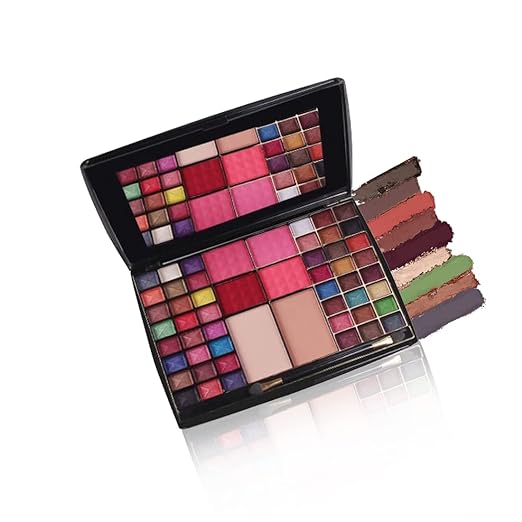 Seven Seas Professional Makeup Artist 54 Pigmented Colors Eyeshadow Natural  - 48 gms