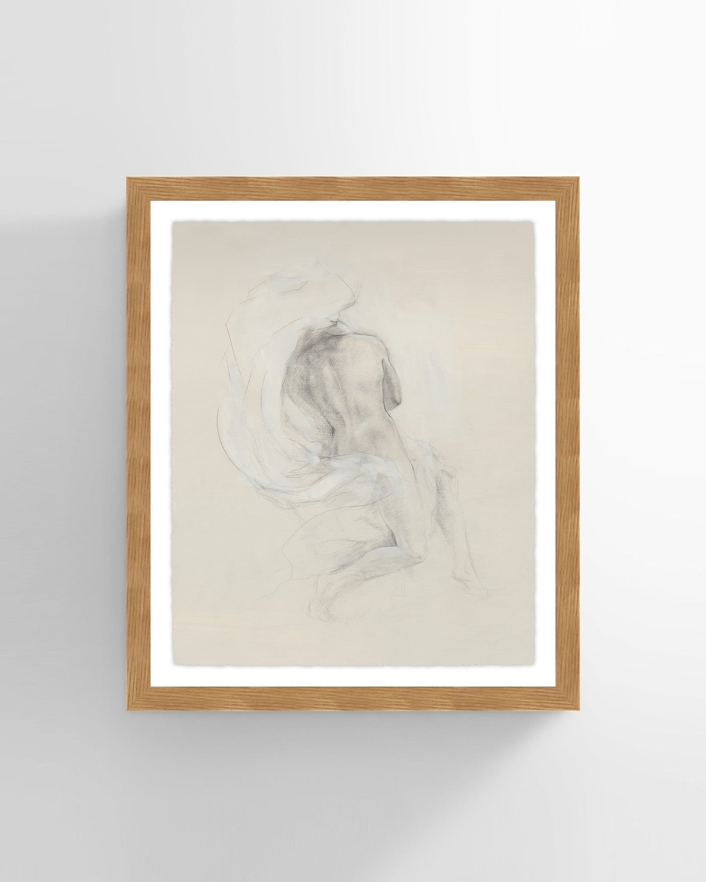 Attic Sketch Figure Wall Art
