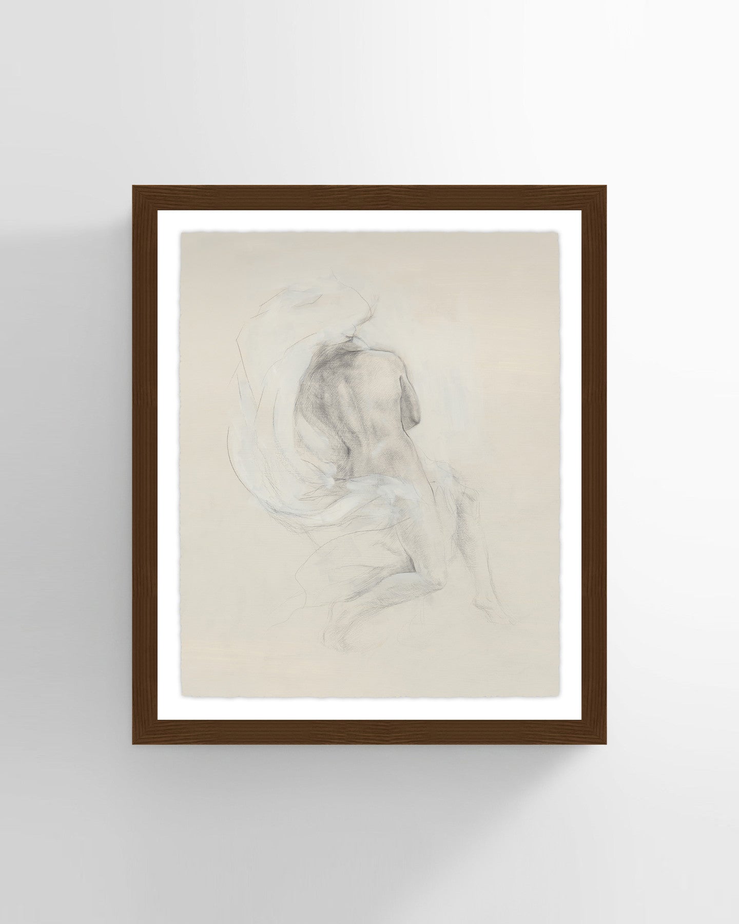 Attic Sketch Figure Wall Art