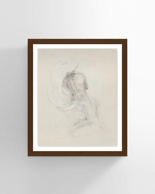 Attic Sketch Figure Wall Art