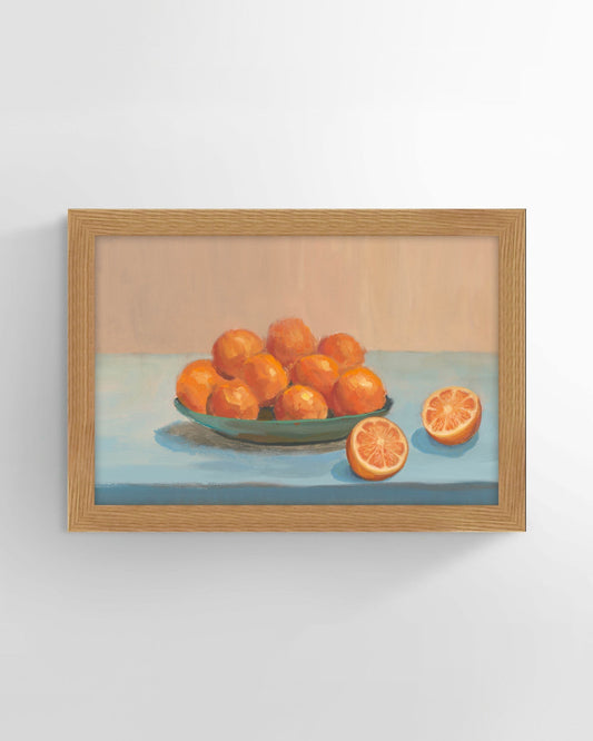 clementine still life wall art