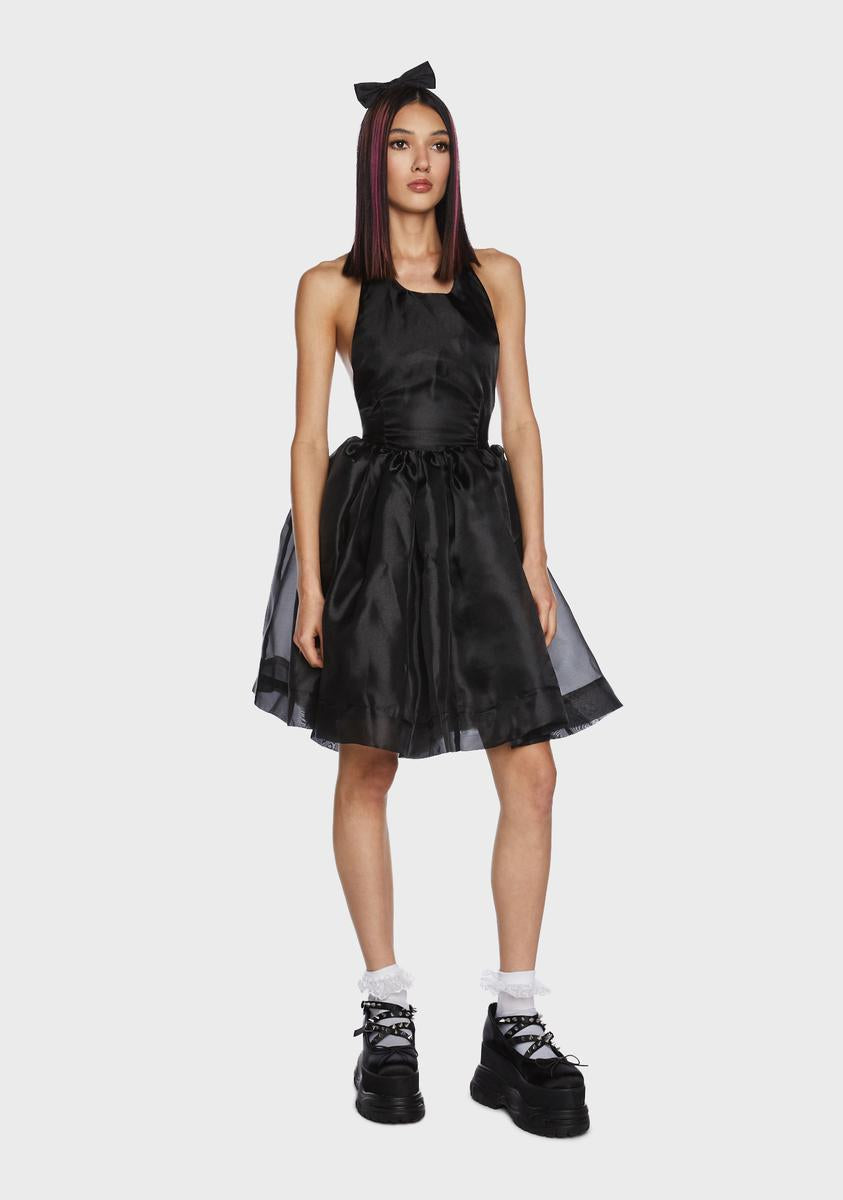 Wonder Haze Halter Dress