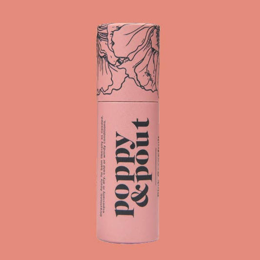 {Poppy & Pout} Flower Power Lip Balm :: Pink Grapefruit