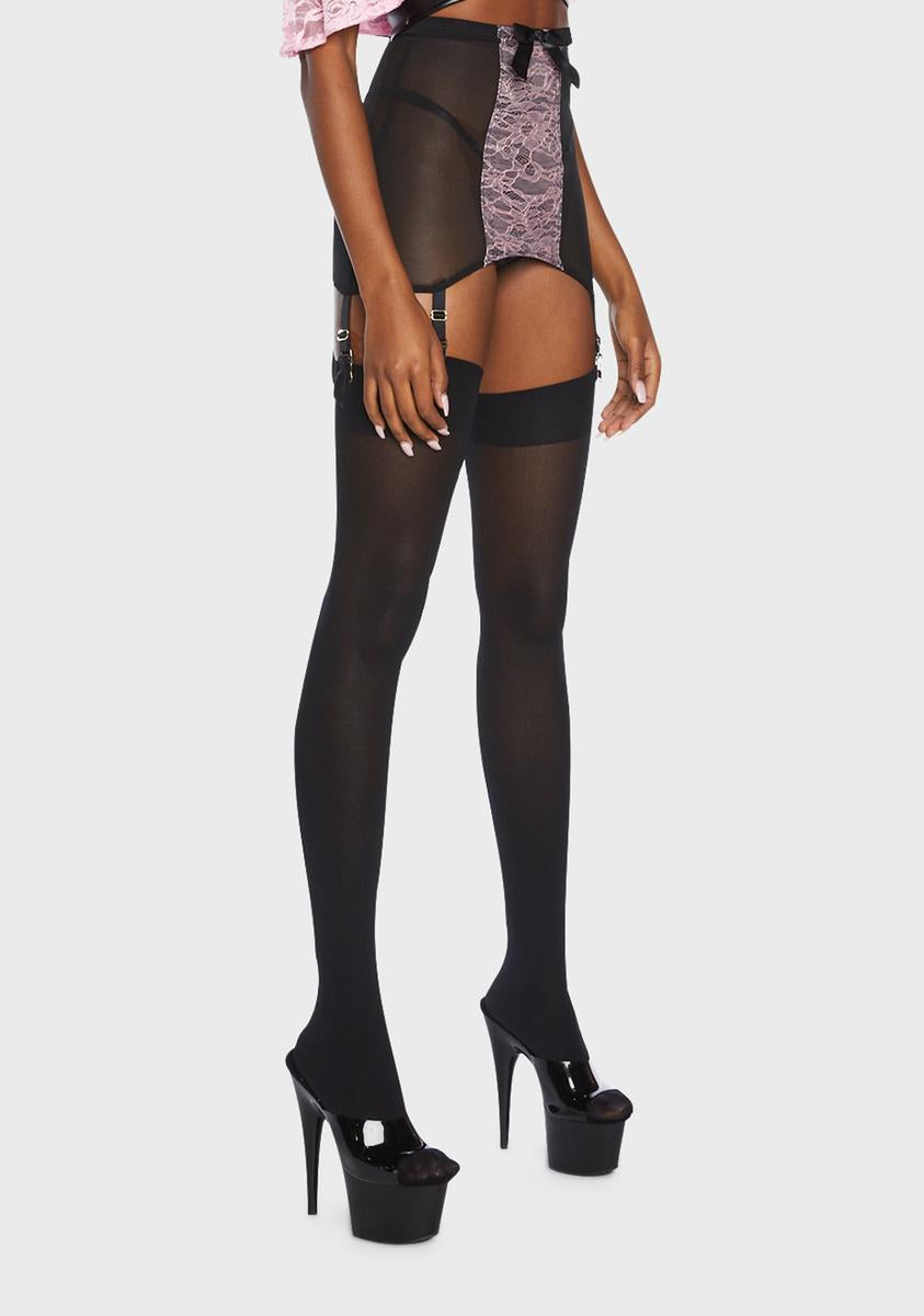 x Bettie Page Elsie Lace Girdle