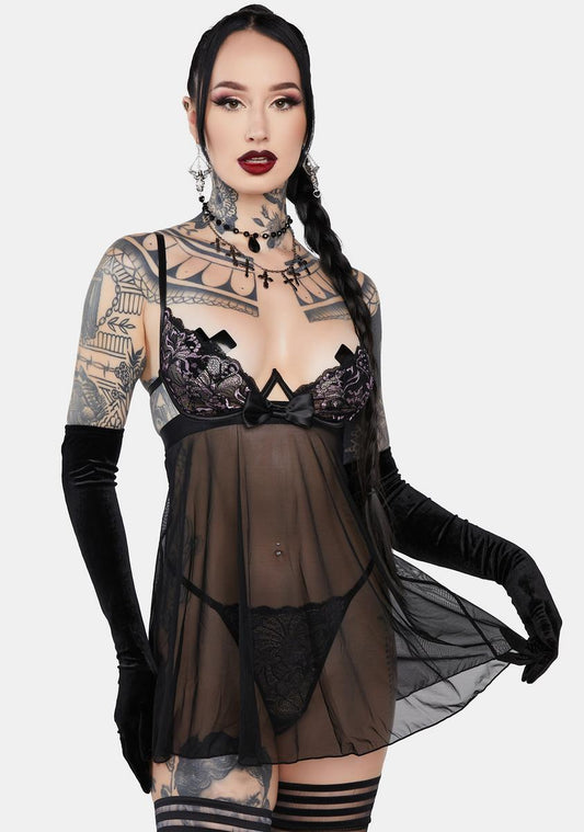 Riley Babydoll Lingerie Set