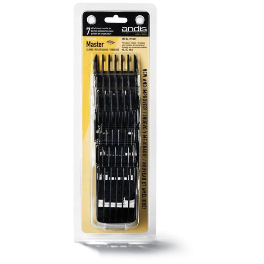 Andis Improved Master Attachment Comb 7pc Set