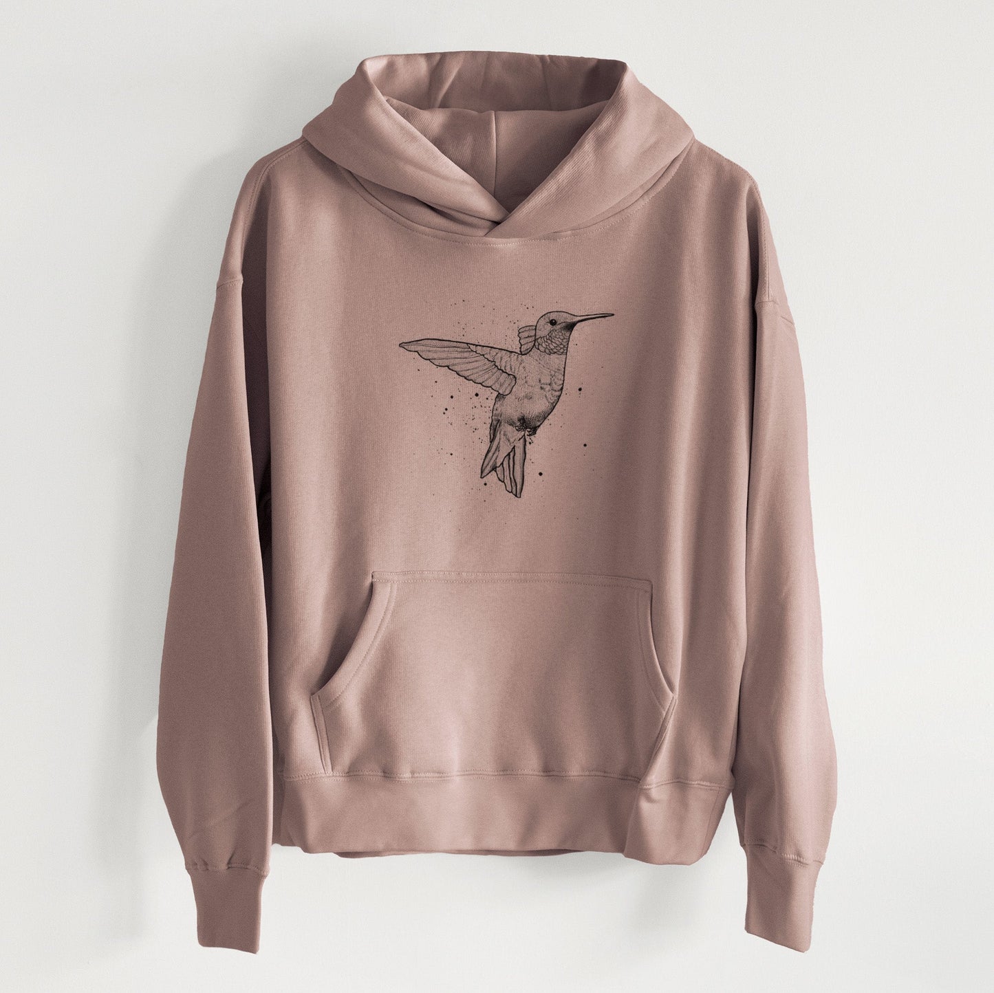 Archilochus Colubris - Ruby-throated Hummingbird - Women's Heavyweight Relaxed Hoodie