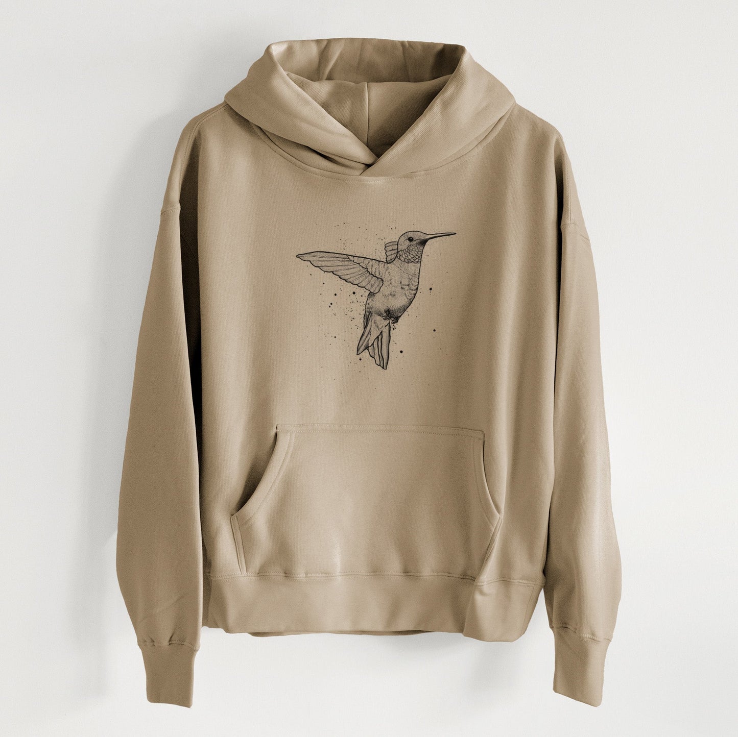 Archilochus Colubris - Ruby-throated Hummingbird - Women's Heavyweight Relaxed Hoodie