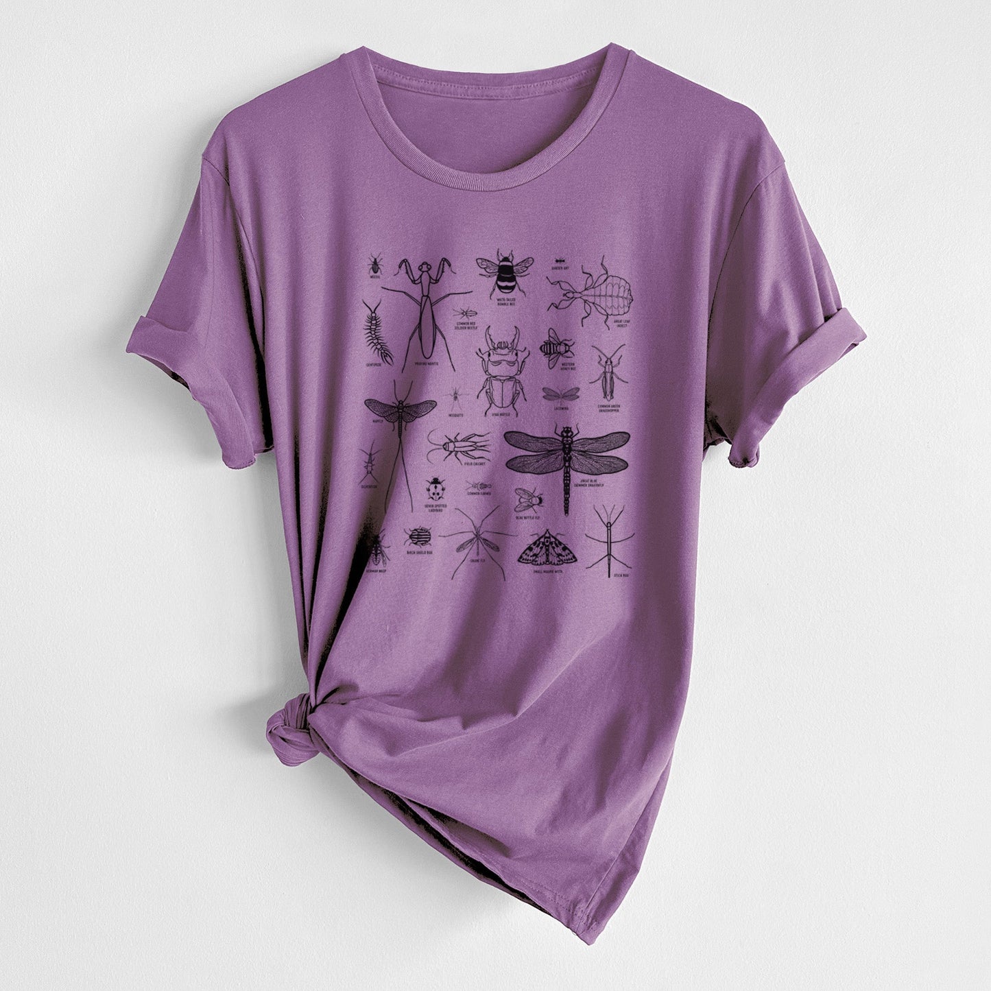 Chart of Arthropods/Insects - Unisex Crewneck - Made in USA - 100% Organic Cotton