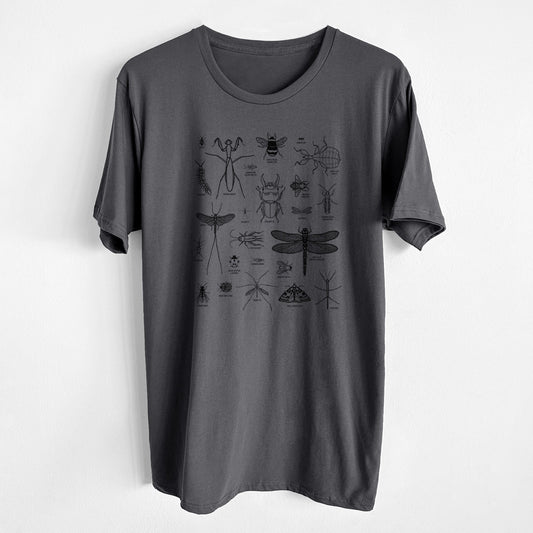 Chart of Arthropods/Insects - Unisex Crewneck - Made in USA - 100% Organic Cotton
