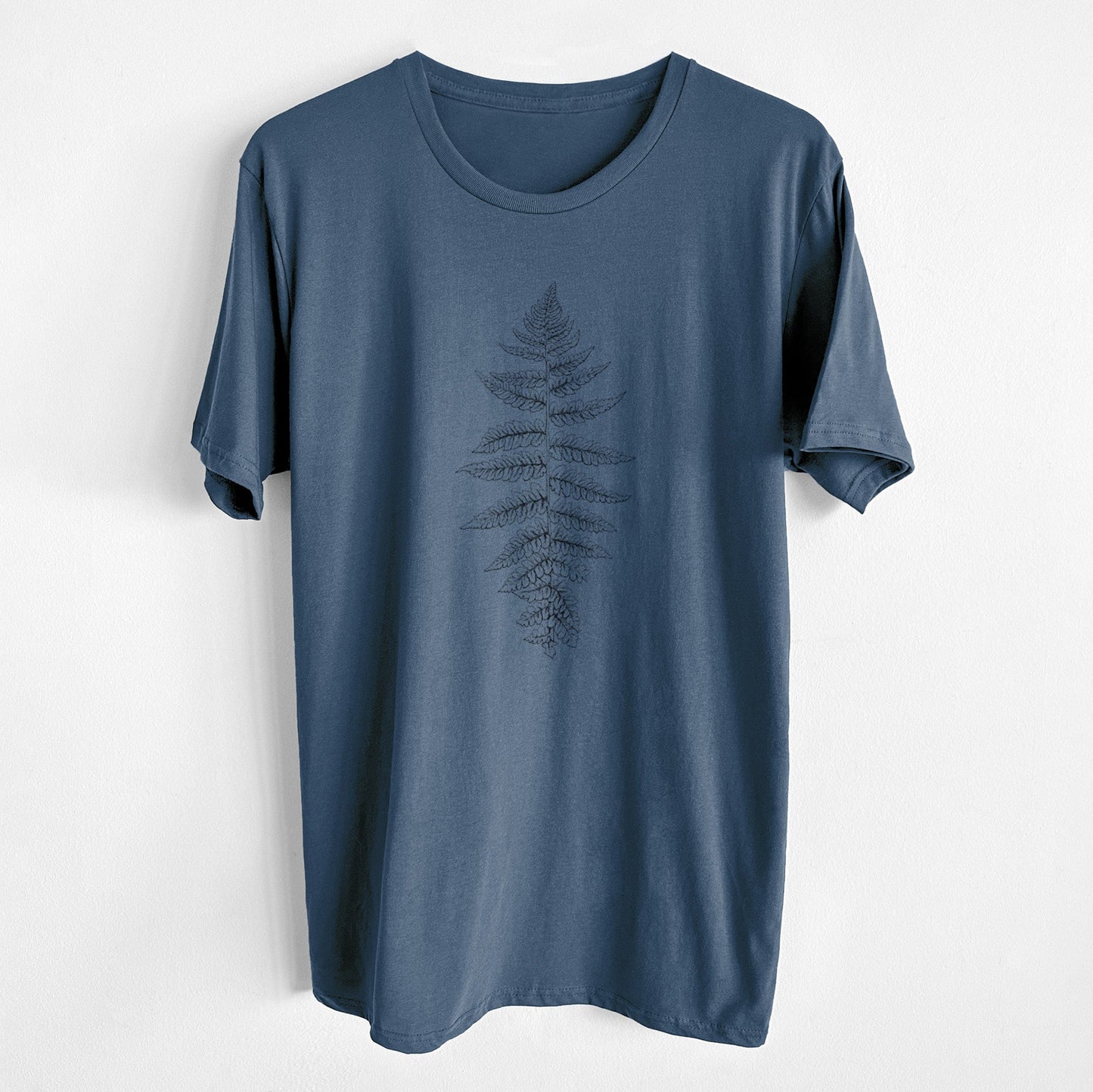 Athyrium filix femina - Lady Fern - Unisex Crewneck - Made in USA - 100% Organic Cotton