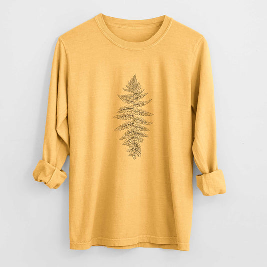 Athyrium filix femina - Lady Fern - Heavyweight 100% Cotton Long Sleeve