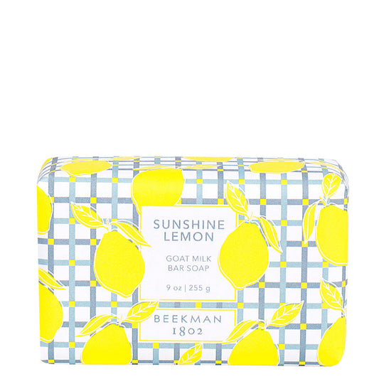 BEEKMAN 1802 | Sunshine Lemon Goat Milk Soap Bar