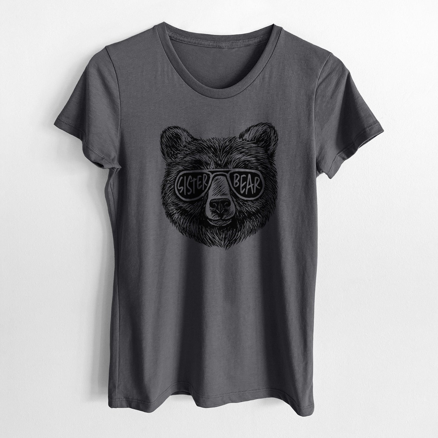 Sister Bear - Women's Crewneck - Made in USA - 100% Organic Cotton