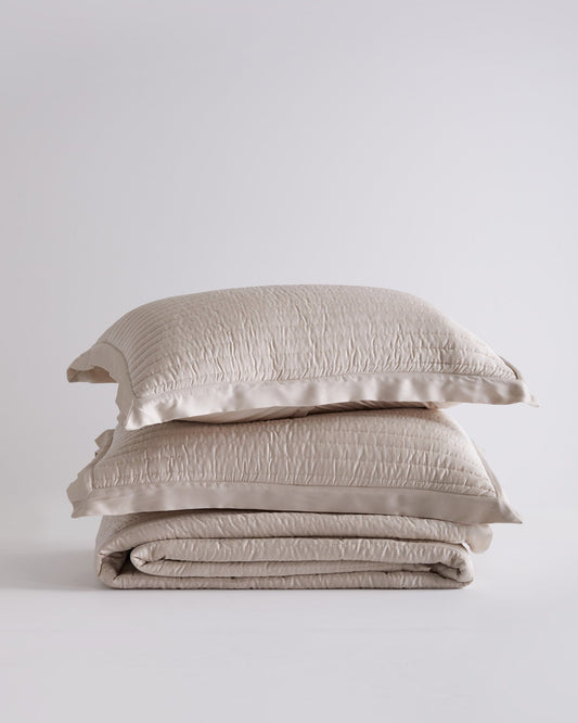 Bamboo Channel Quilt Set