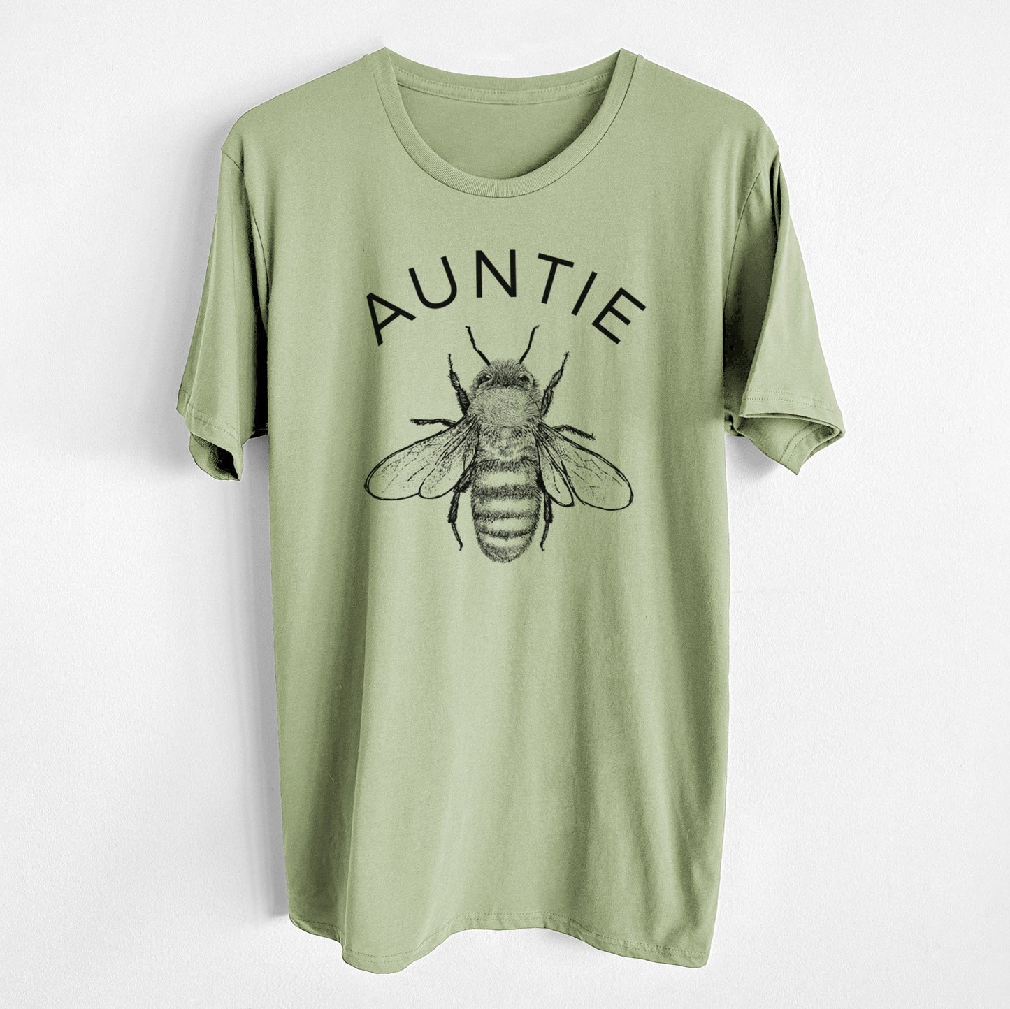 Auntie Bee - Unisex Crewneck - Made in USA - 100% Organic Cotton