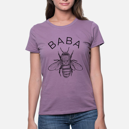 Baba Bee - Women's Crewneck - Made in USA - 100% Organic Cotton